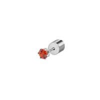 Mono orecchino Marlù in Acciaio Zircone 2OR0091-H - 2OR0091-H